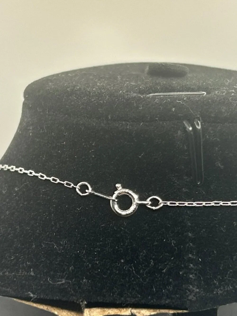Dainty Vintage Cross Pendant Necklace Real Silver Stainless Steel Plated Womens